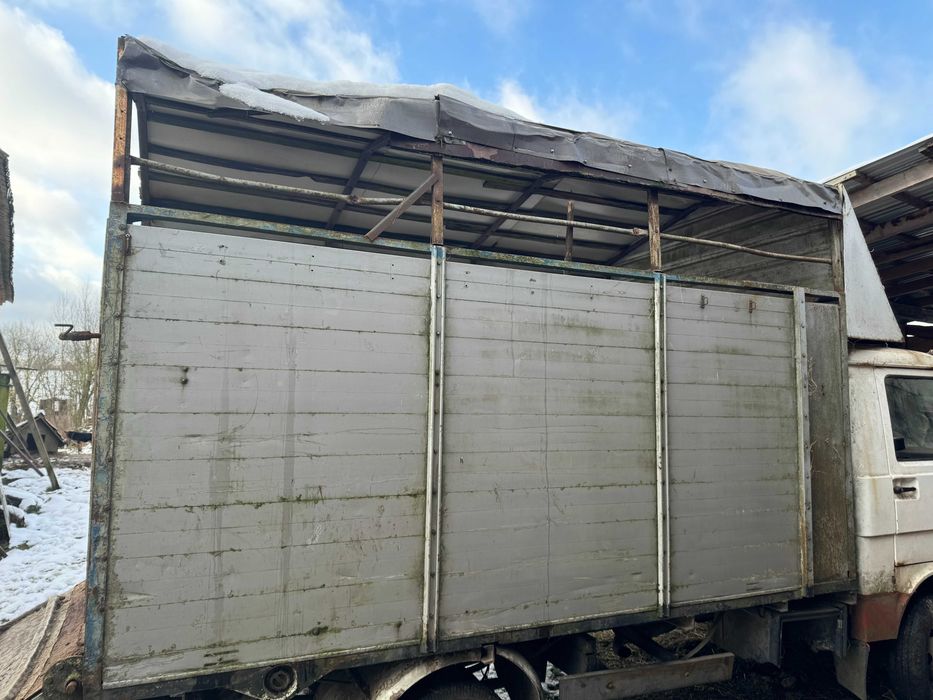 VW LT 46 Koniowóz kontener przewóz zwierząt żywcówka aluminium