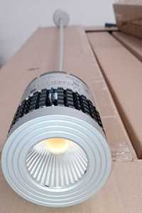 Designerska lampa wisząca Müller-Licht PALO-P LED srebrna długość 1,3m