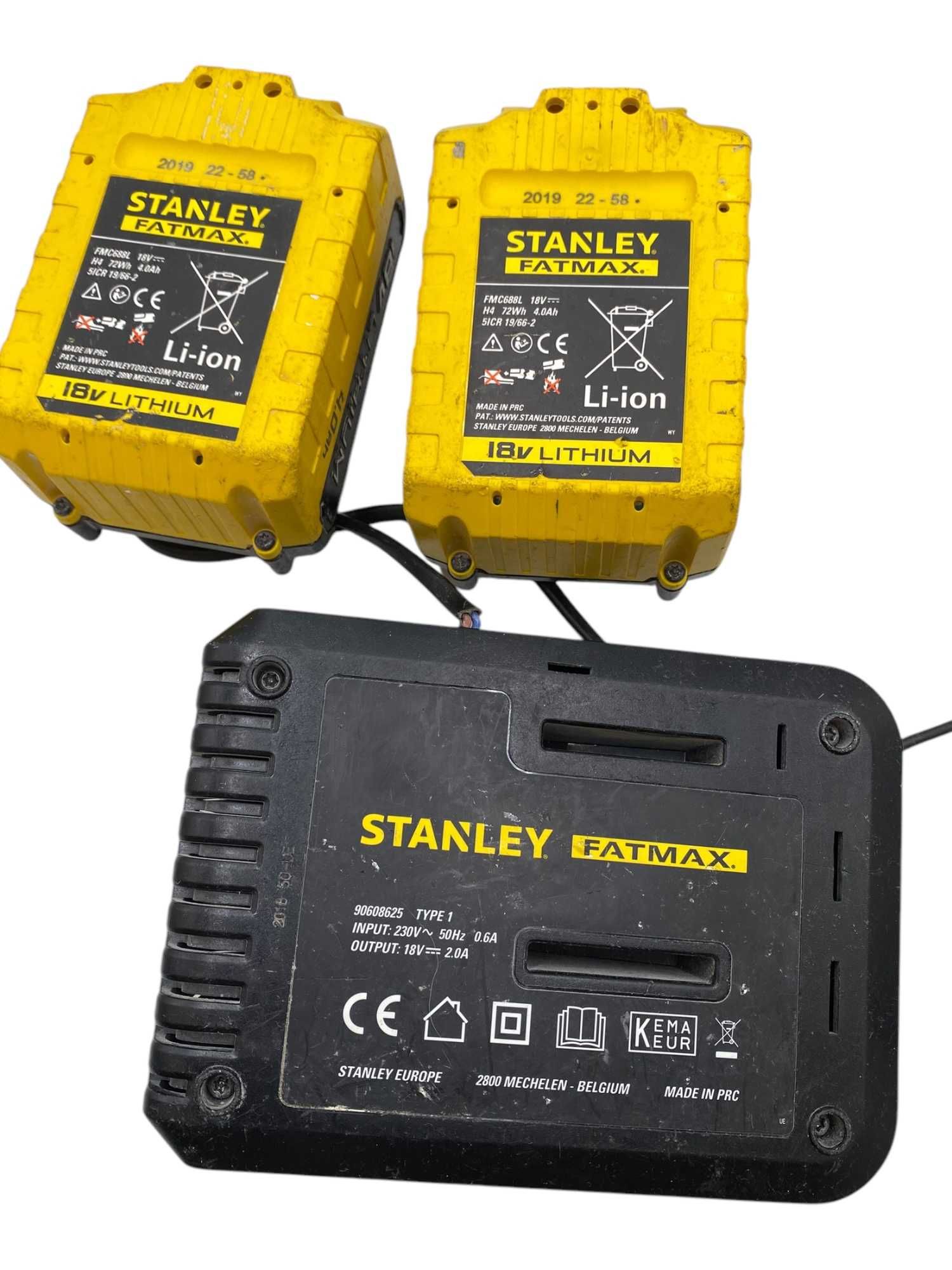 Młotowiertarka Akumulatorowa Stanley FatMax FMCD900 SDS-Plus 2x4Ah