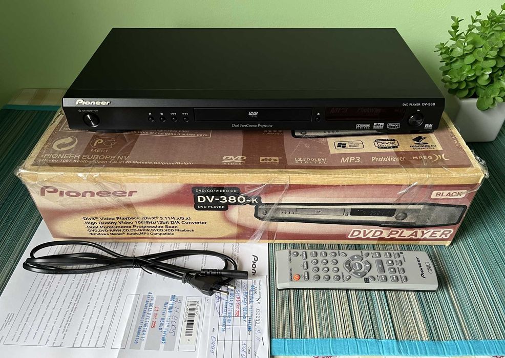 DVD Pioneer DV-380. Повний комплект. Відеоогляд!