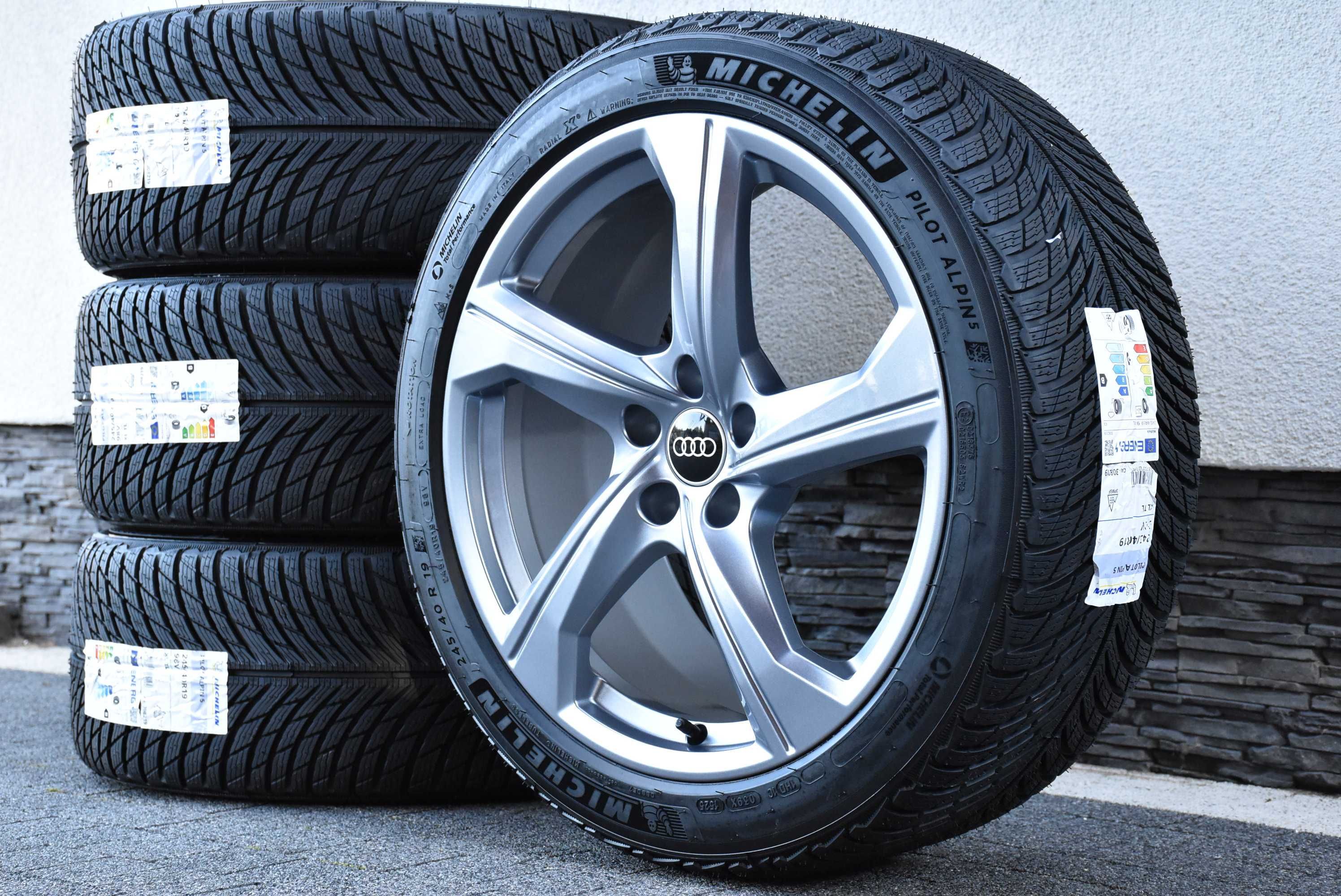 Nowe koła zimowe Audi A5 S5 B10 8B3 19" Nowy model Michelin 2025r