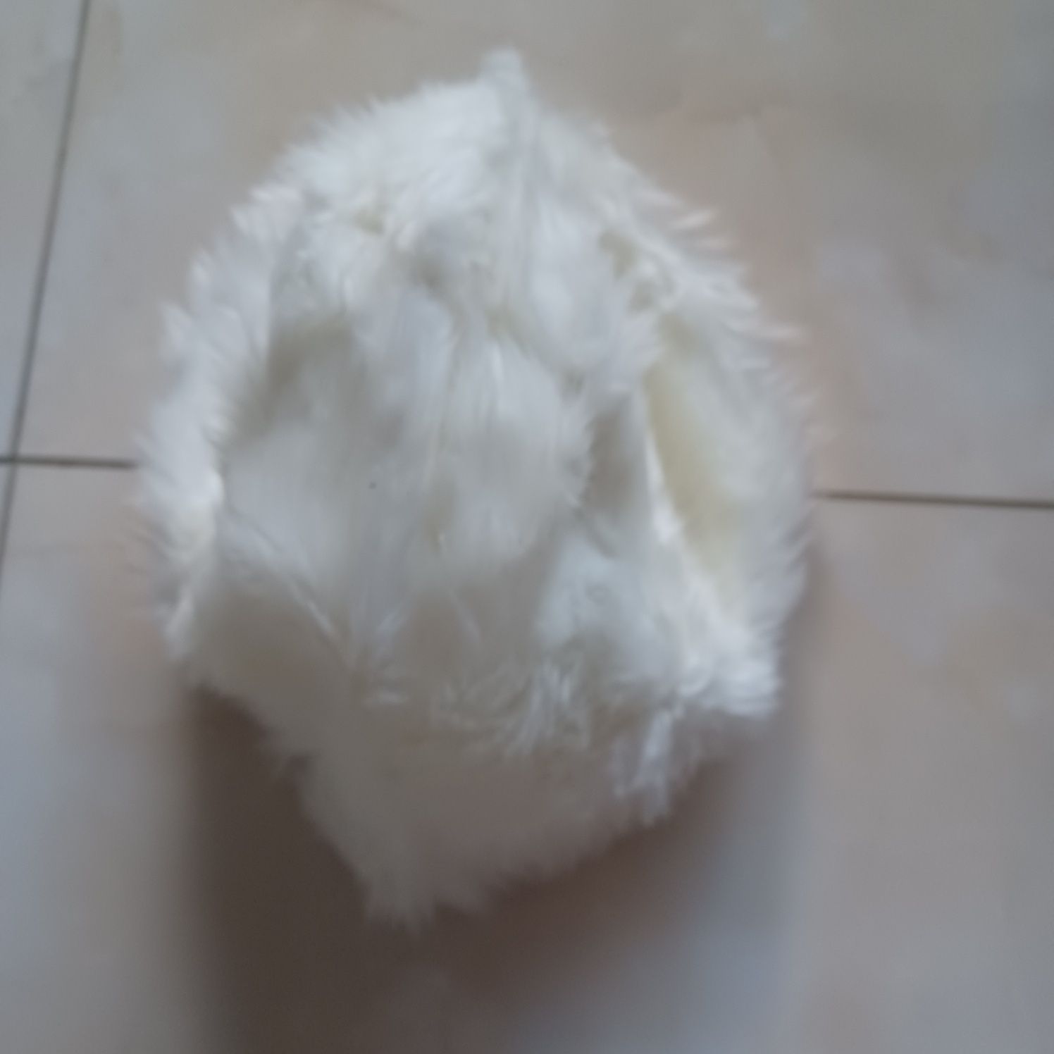 Kapelusz z futerka ekologicznego L/ XL