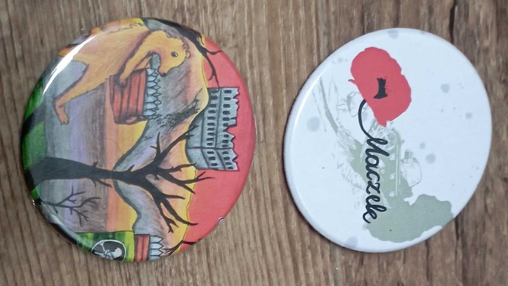 Przypinka Plakietka Kapral Wojtek Maczek