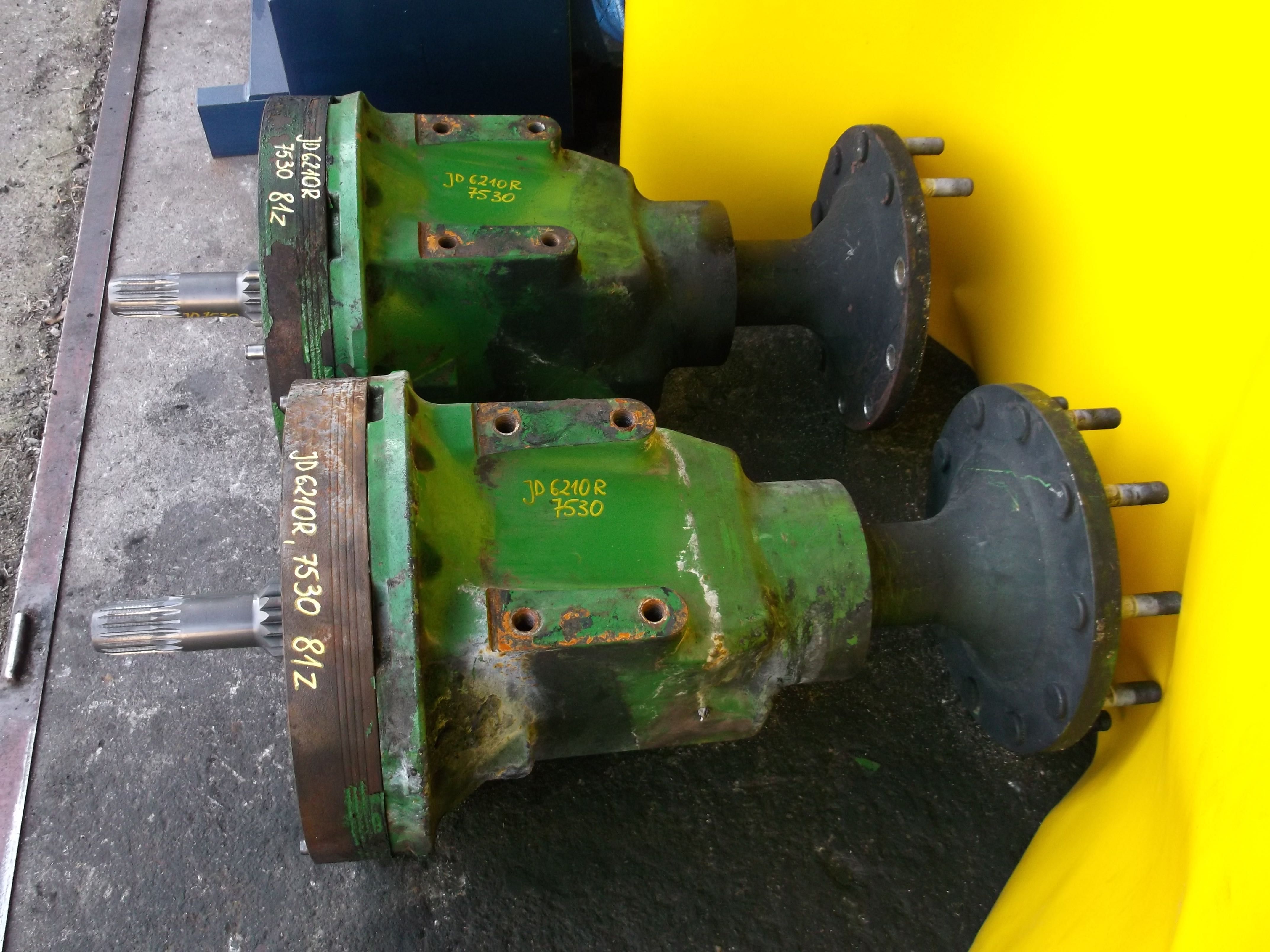 John Deere 7530,6210R--zwolnica,półoś,satelity,most,atak,wom,hamulce--