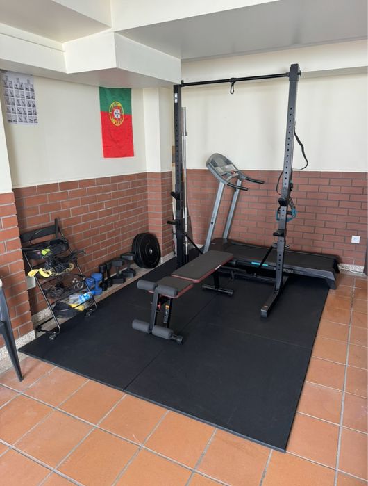 Mini ginasio para casa