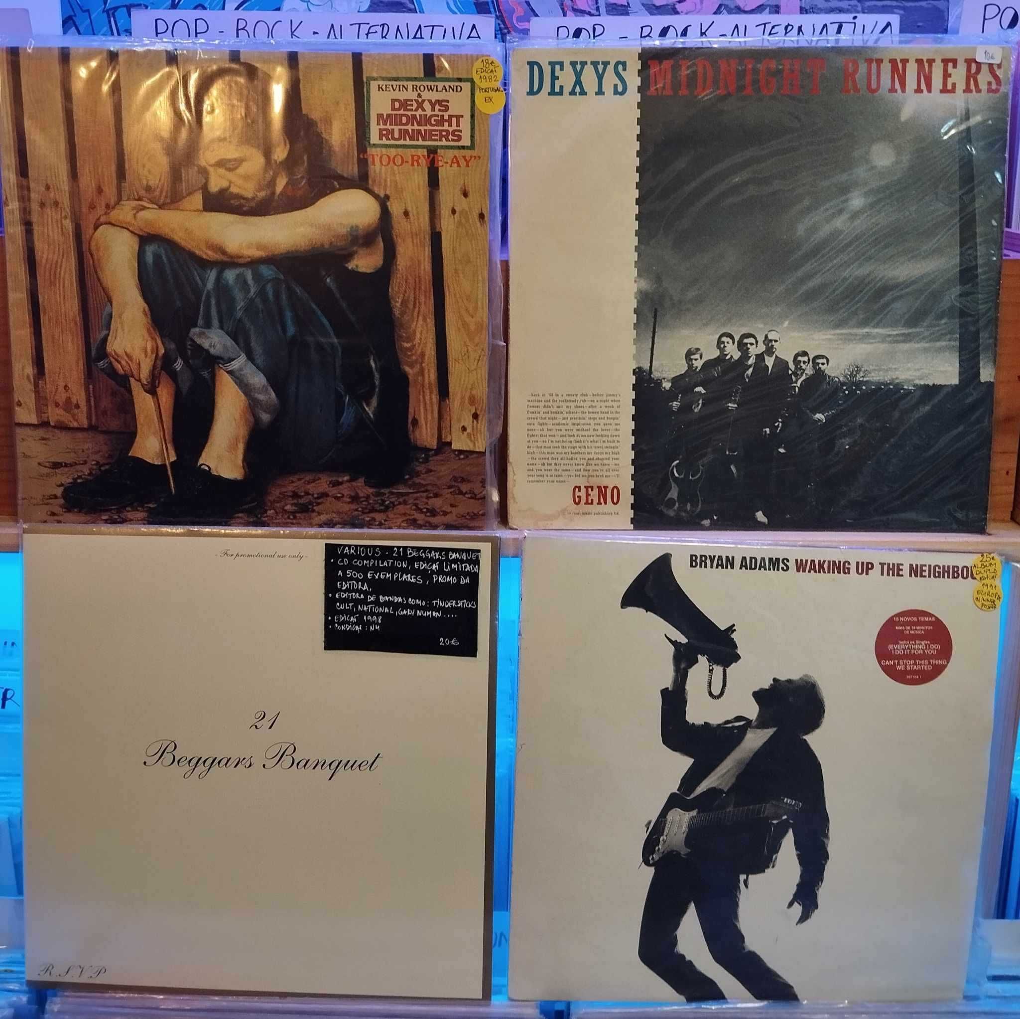 Vinil - Peter Gabriel Genesis P.Sprout Elo Abba Bryan Adams Bana etc