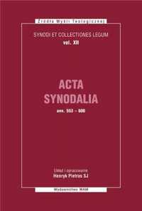 Acta Synodalia T.XII - od 553 do 600 roku - Henryk Pietras SJ
