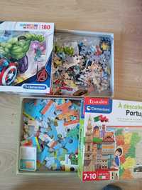 Vendo dois puzzles da Clementoni