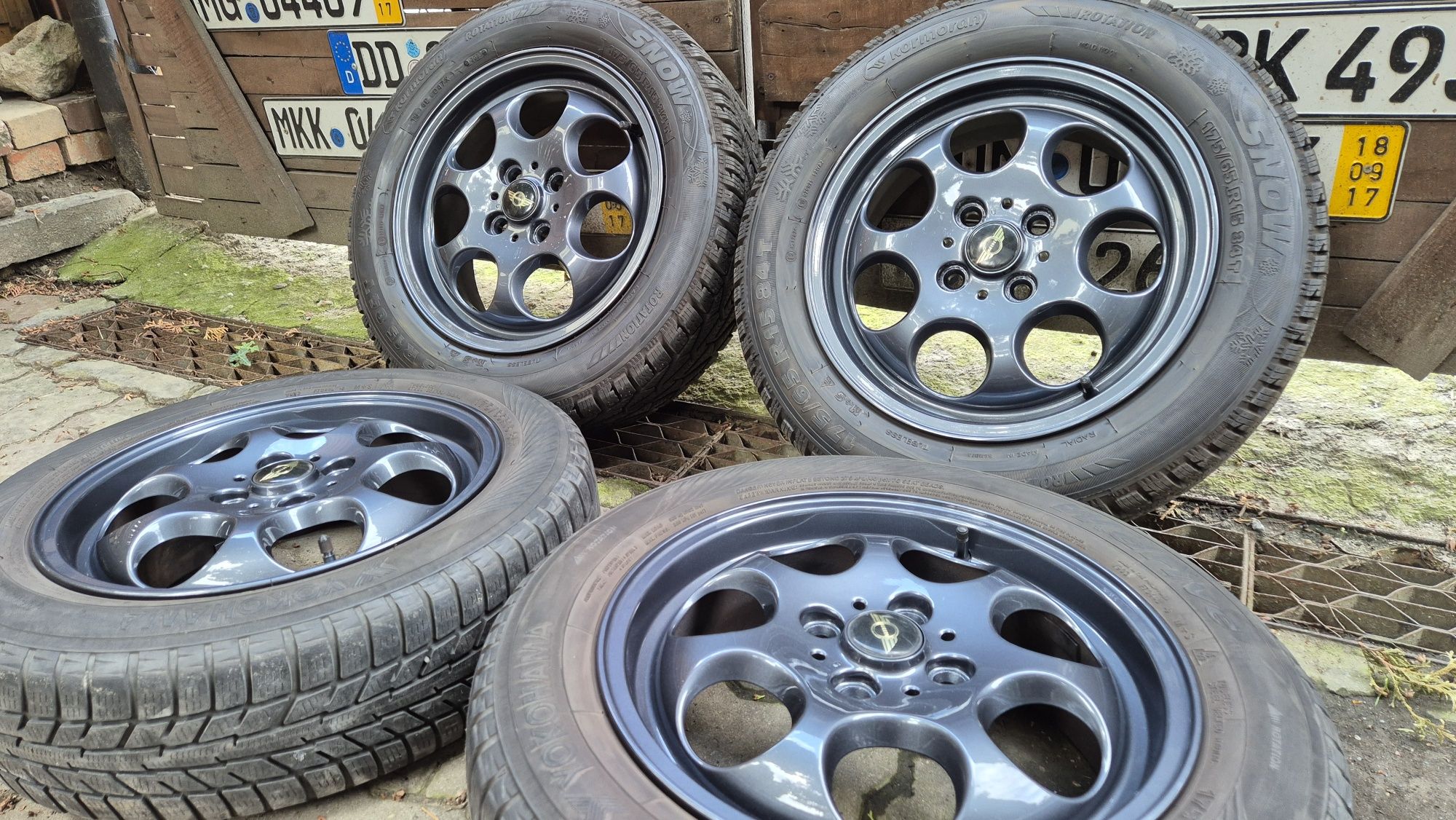 Oryginalne Felgi Mini R50 4x100 15 Cali Opony