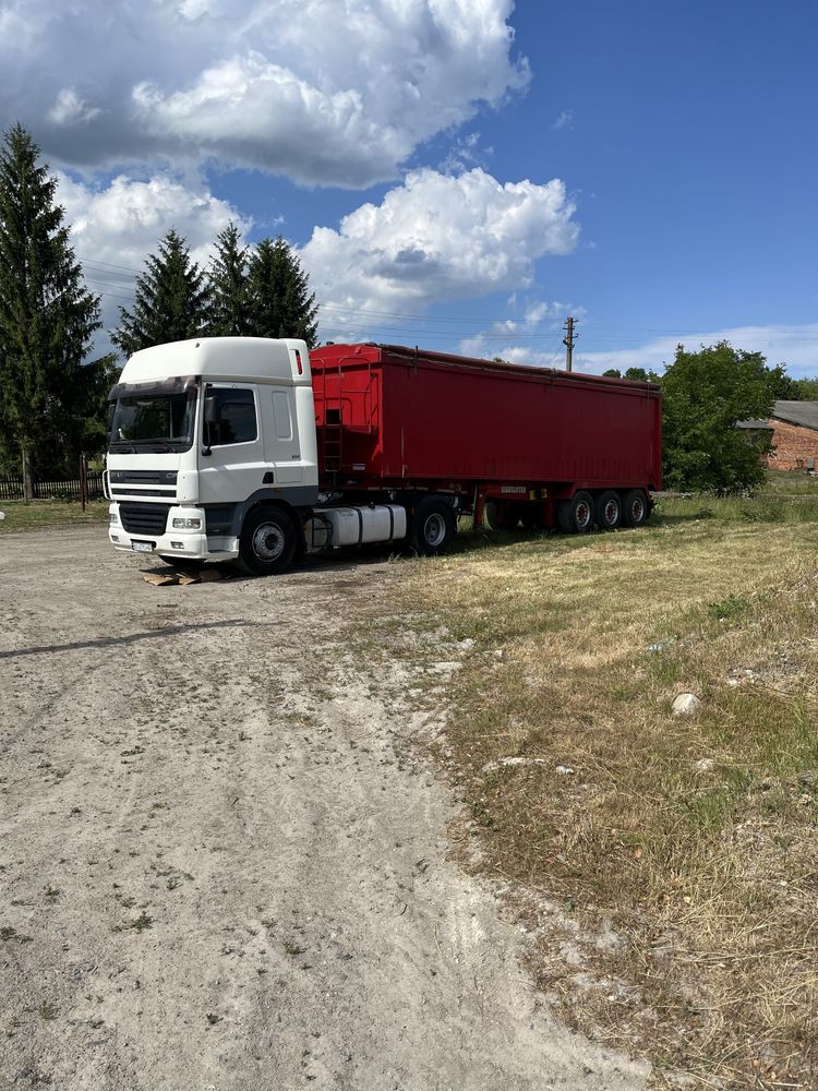 Продам Daf зерновоз самоскид комплект сцепка тягач напівпричіп