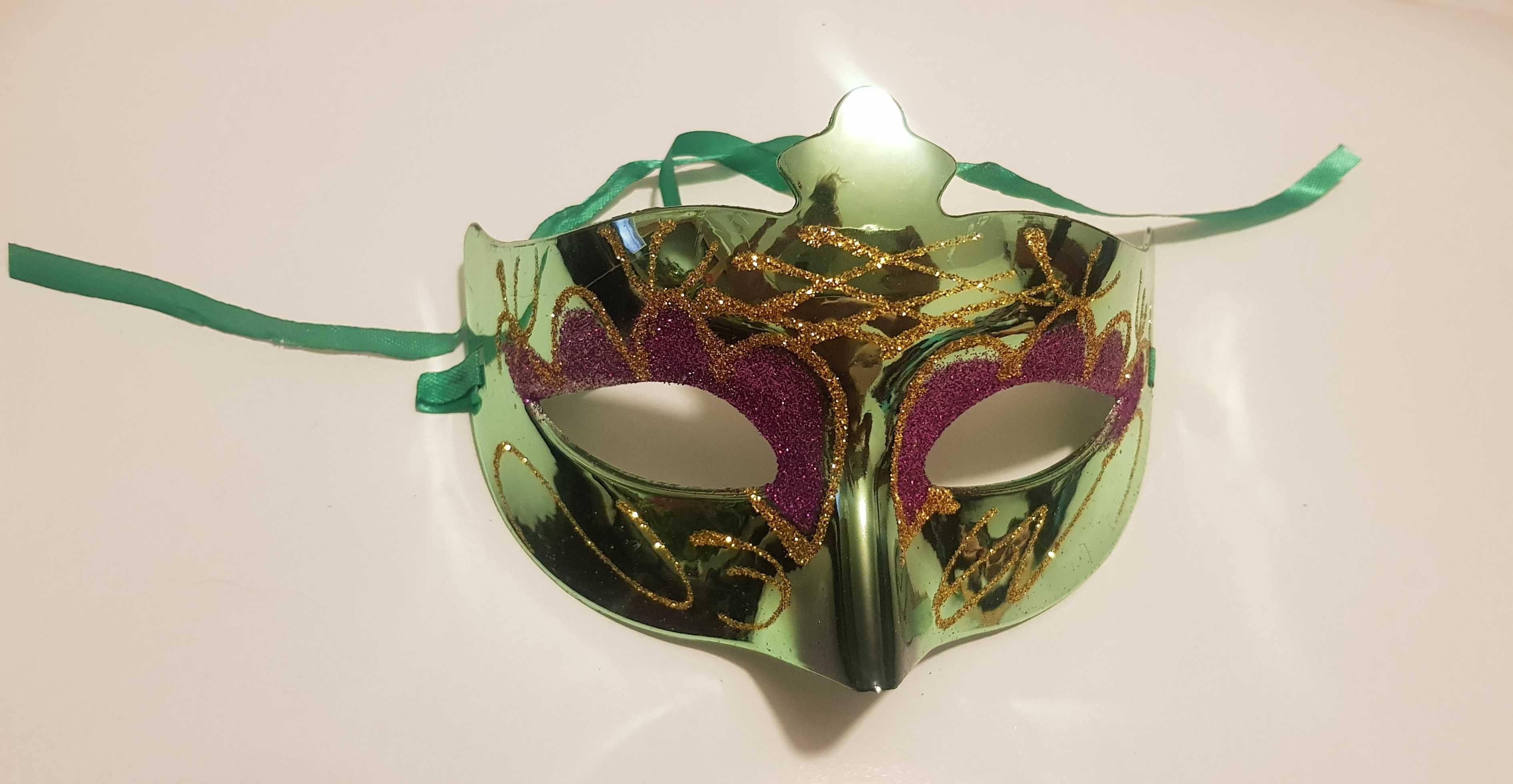 Maska Wenecka Party na Oczy Twarz ozdoba Karnawałowa Bal Maskowy