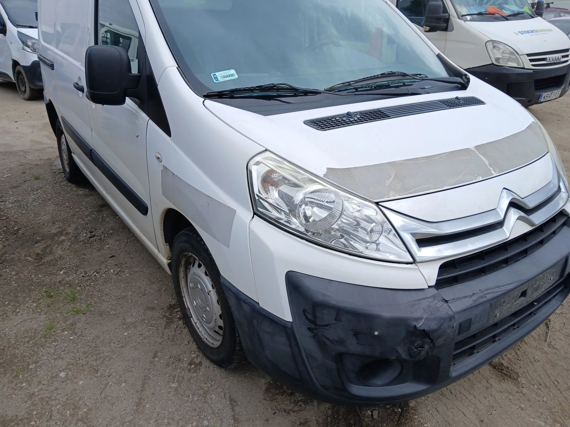 citroen jumpy II silnik 2.0 TDCI140 KM DW10CD skrzynia BVM6 napęd sanki belka wahacz wahacze