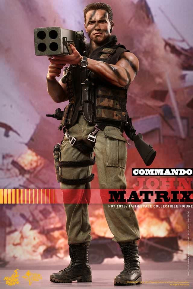 Колекційна фігурка 1/6 Hot Toys MMS276 COMMANDO - John Matrix