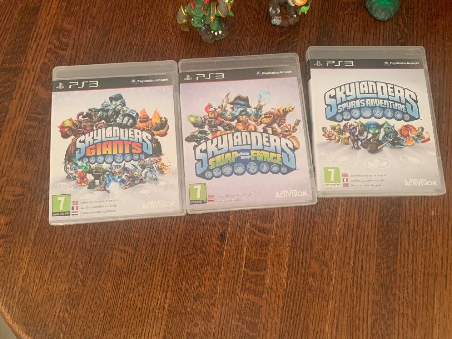 3 Jogos Skylanders PS3