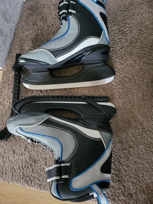 Коньки Mosquito сіро чорні