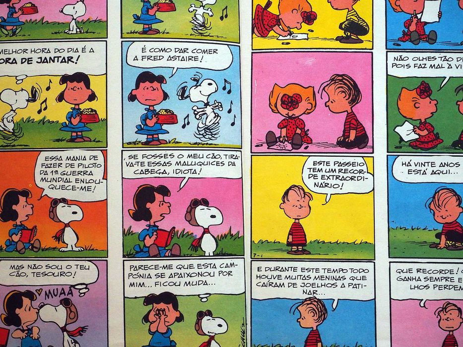 Carlitos (Charlie Brown) - Banda Desenhada Vintage