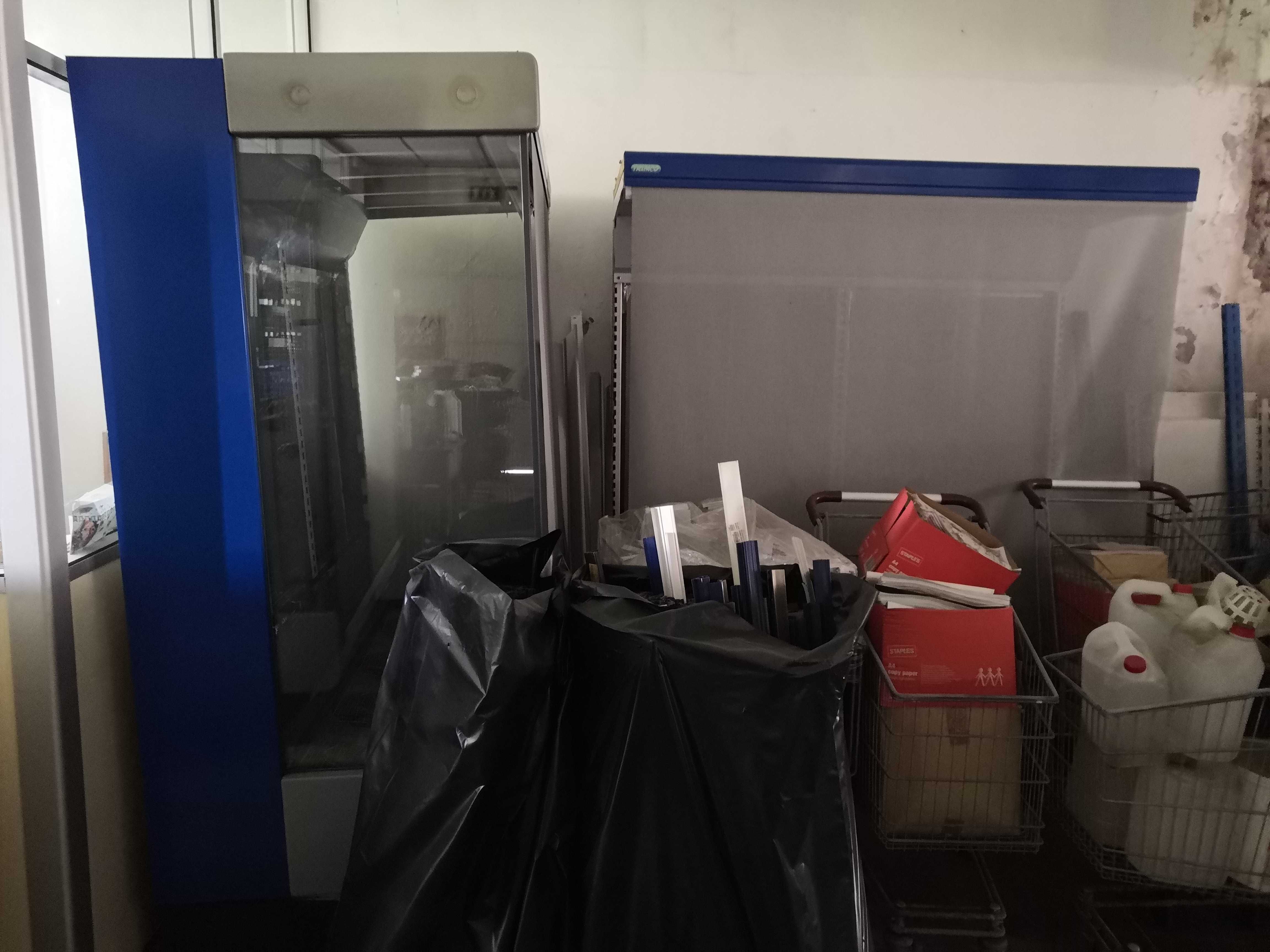 Expositor refrigerado de parede