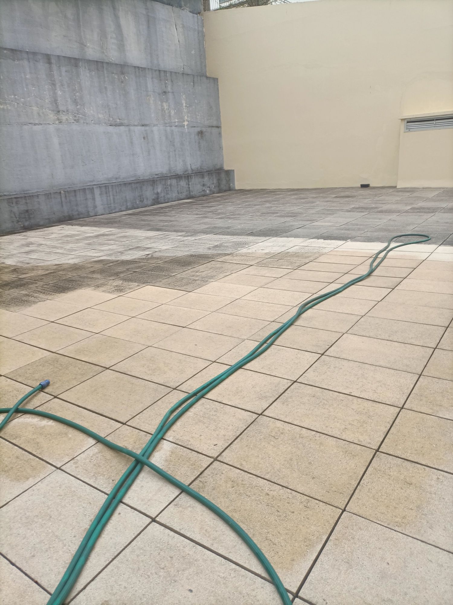 Limpeza de terraços -passeios-muros -fachadas