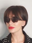 Круглые черные солнцезащитные  очки KZ3068Kот Kenzo ! Оригинал!