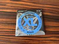 Struny D'Addario Flatwound Chromes 12-52