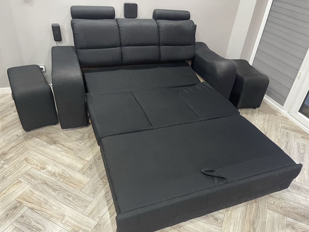 Sofa trzy osobowa z funkcją spania