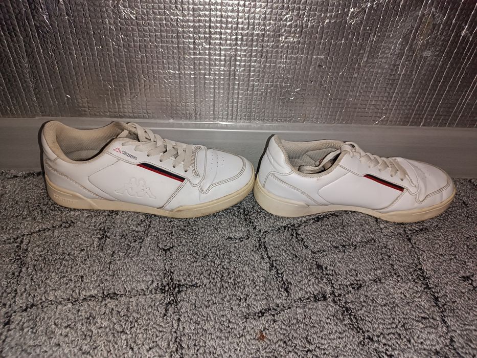 Kappa marabu мужские кроссовки 36-37 размер бело/красный