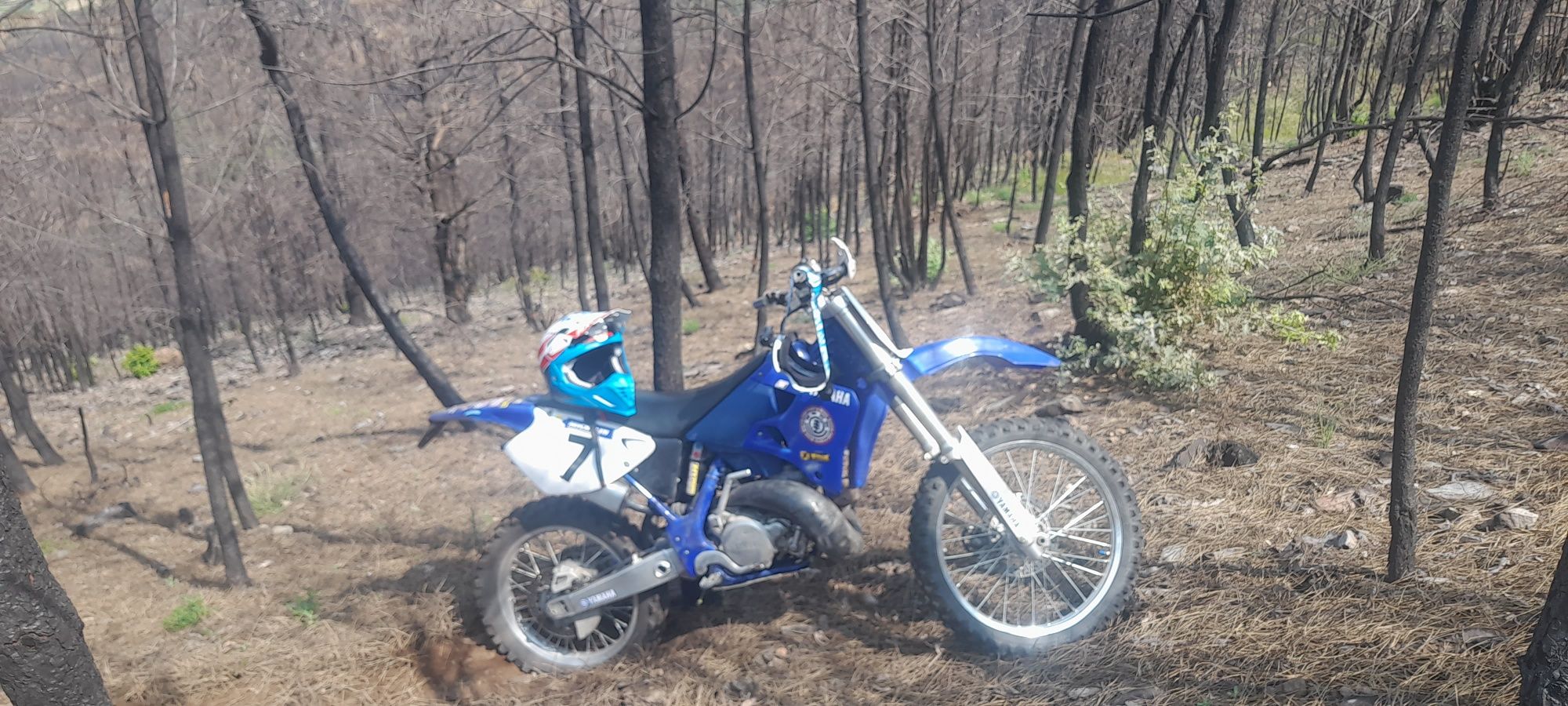 Yamaha wr250z  2T 1998 matriculada