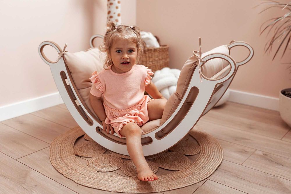 NOWY Bujak Montessori 4w1 Zjeżdżalnia | Ścianka Wspinaczkowa DEFEKT