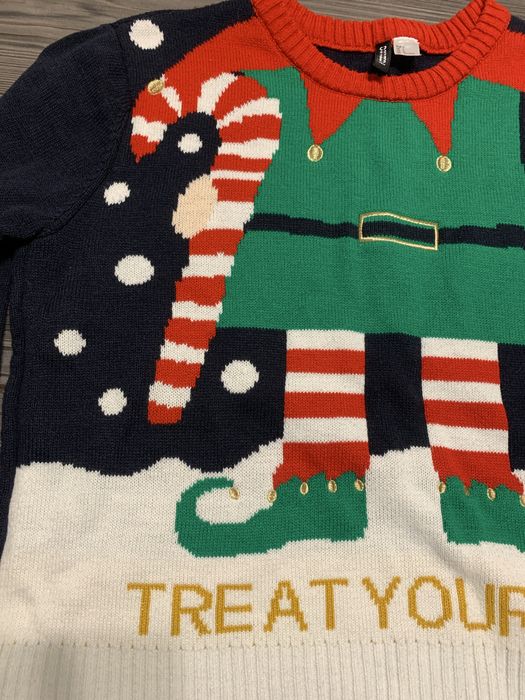 Різдвяний светр з ельфом Ugly Sweater S-L