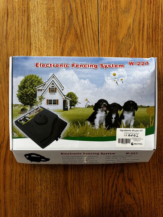 Elektryczny pastuch, system ogrodzeniowy, obroża zestaw