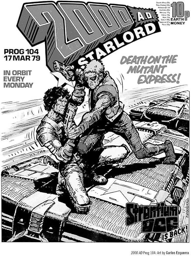 STRONTIUM DOG vol 1 - Early Cases; 2000 AD; Ezquerra; Grant+Wagner