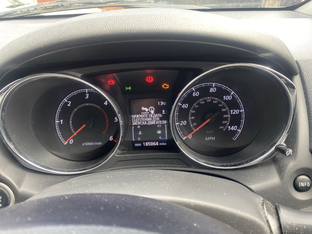 Панель приборів приладів щиток приборка Mitsubishi ASX Міцубісі АСХ