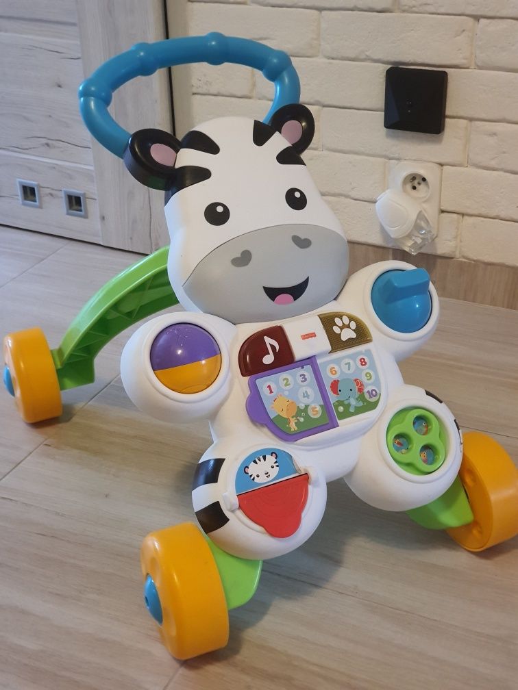 Chodzik Fisher-Price zebra