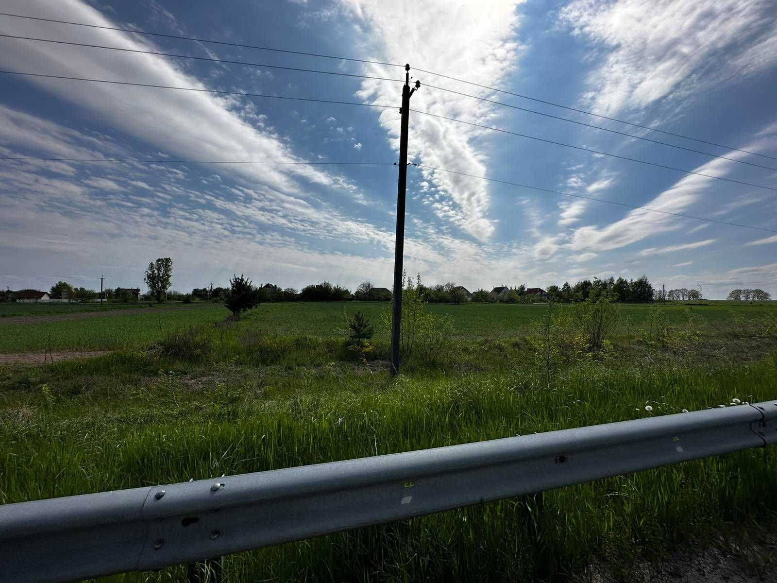 Земельна ділянка під забудову на виїзді з с. Борщів БЕЗ КОМІСІЇ