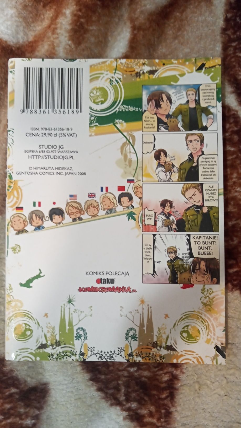 Manga Hetalia Axis Power