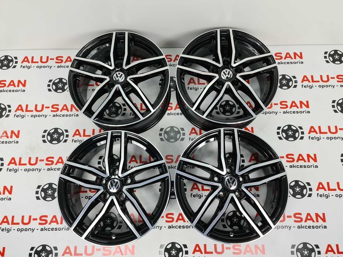 Nowe alufelgi VW 17" 5x112 PASSAT B5 B6 B7 B8 CC SCIROCCO Czarne
