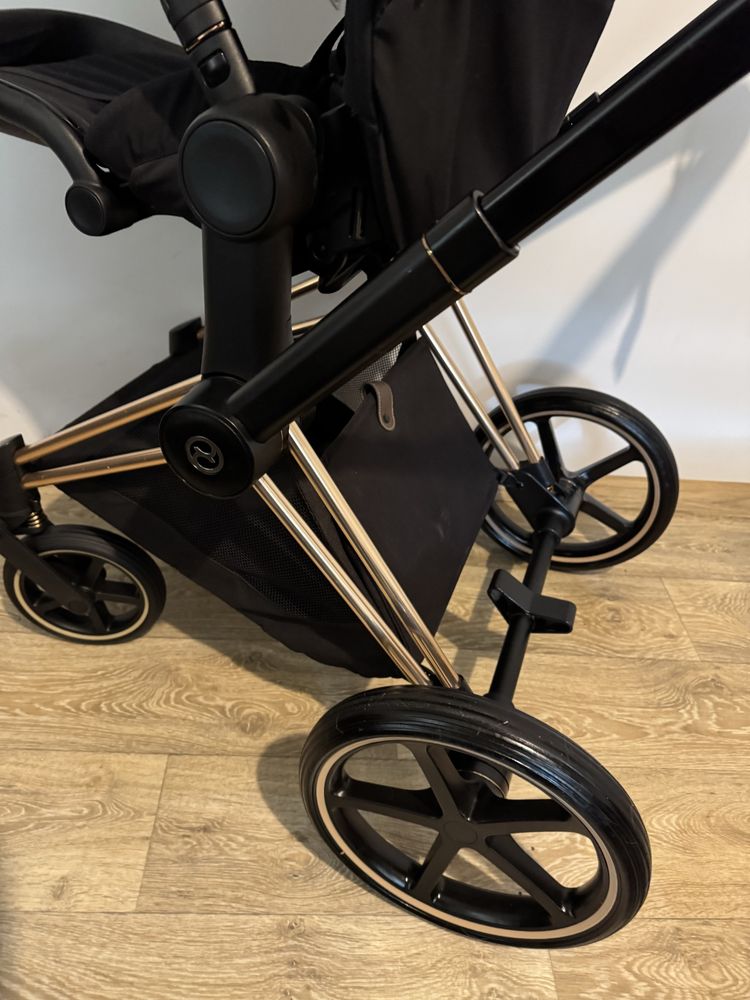 Cybex priam 4.0 rose gold deep black okazja!!