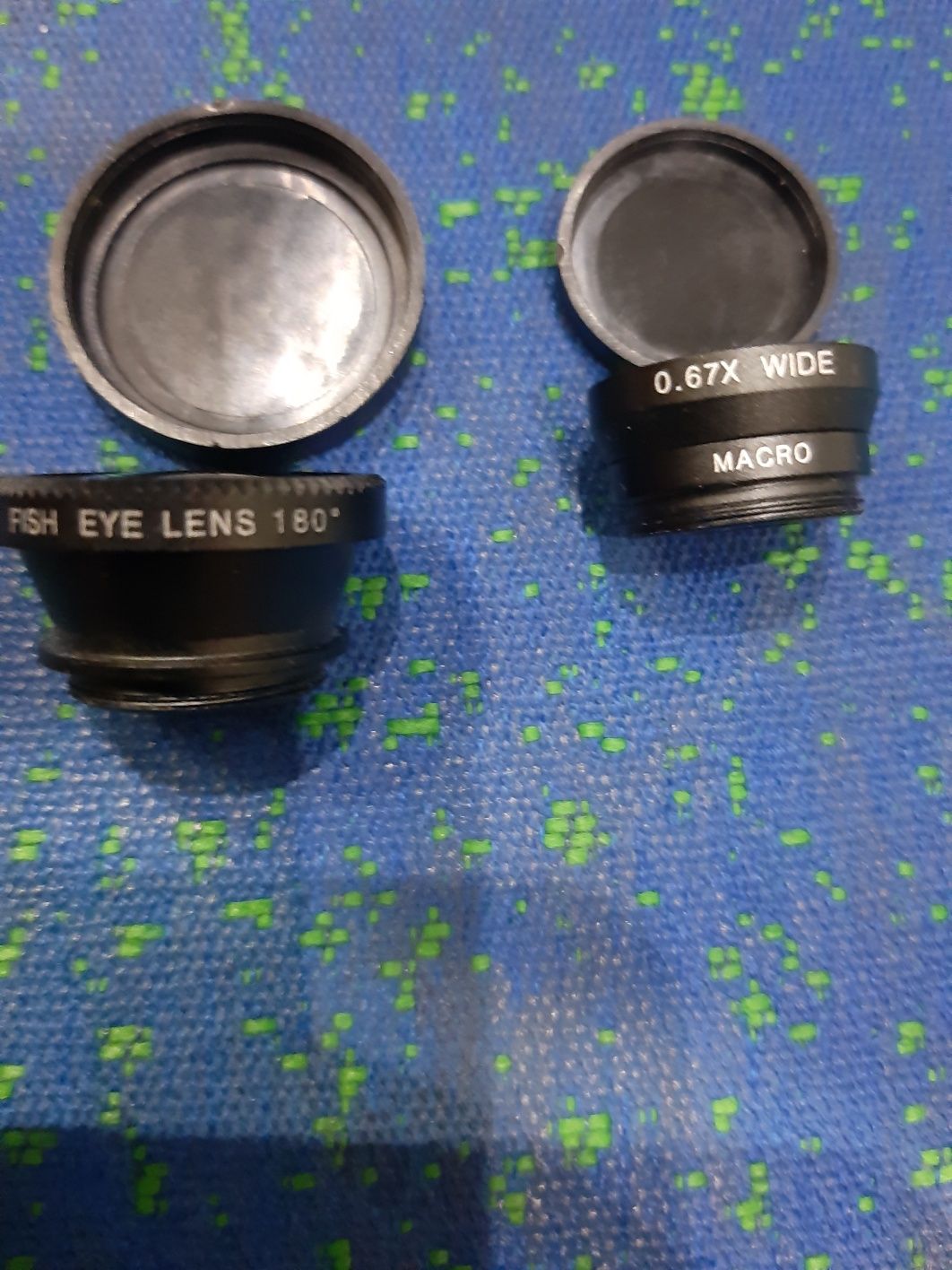 Conjunto de mini lentes para telemóveis