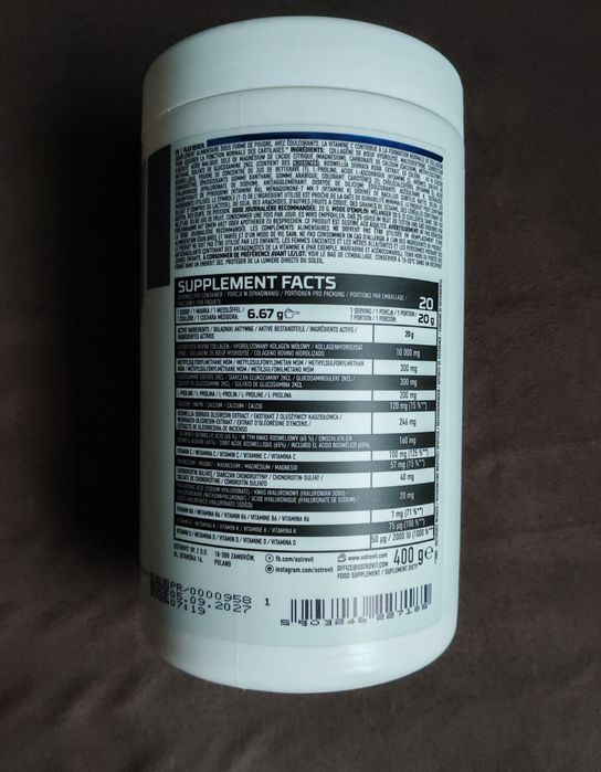 Ostrovit Flex Regen Truskawka Kiwi 400G