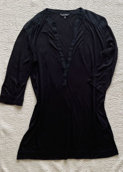 Bluzka damska rękaw 3/4 brązowa Tatuum 40