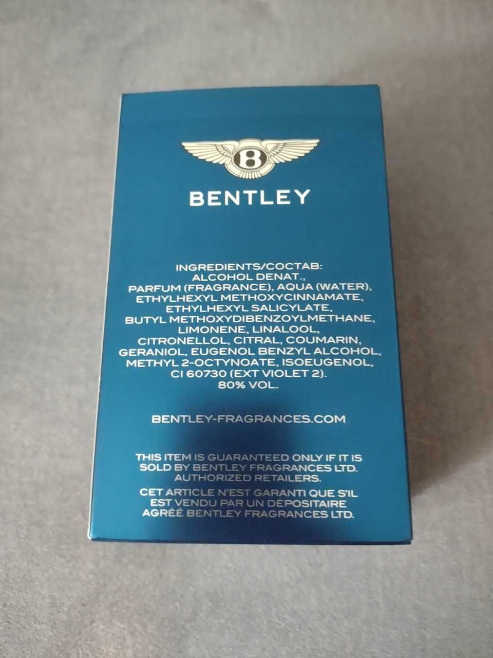 Perfum Bentley For Men Azure