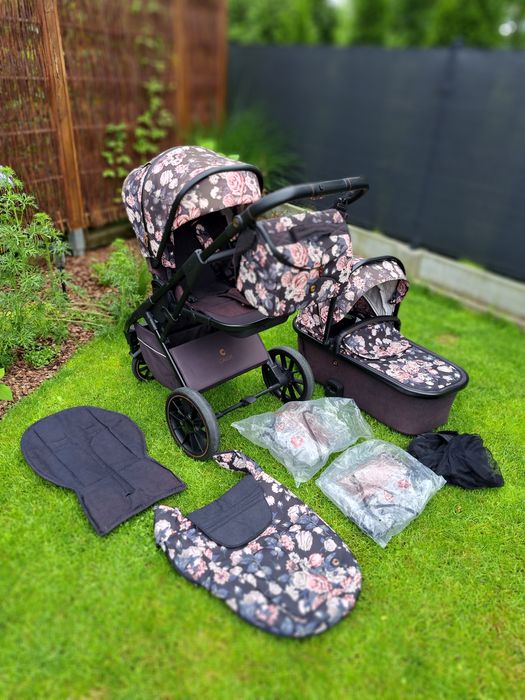 Śliczny wózek 2w1 Cavoe Axo Style La Rose bdb