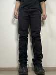spodnie meskie czarne szeroka nogawka baggy loose fit y2k super stan M