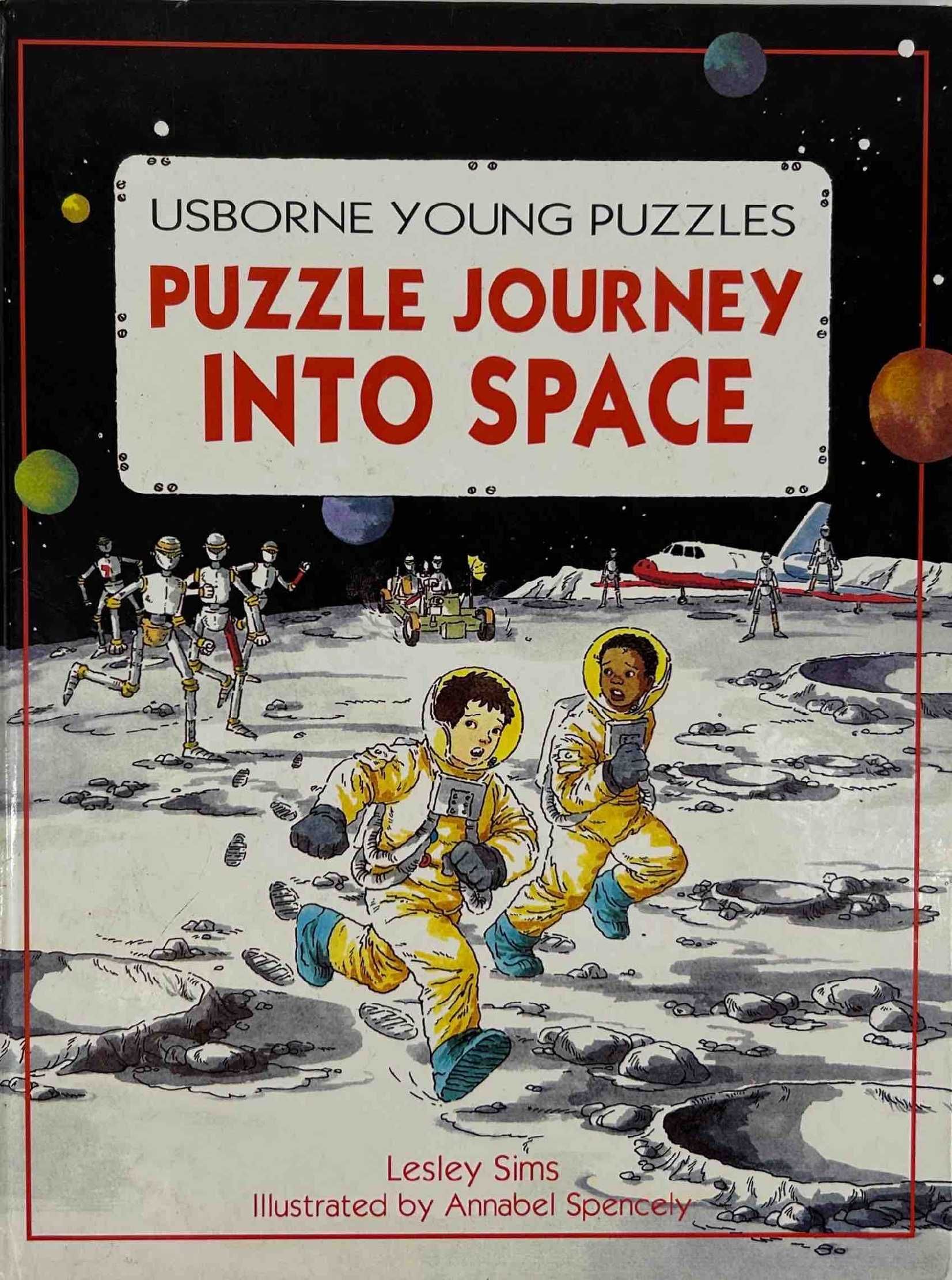 Usborne Young Puzzles Puzzle Jurney Into Space