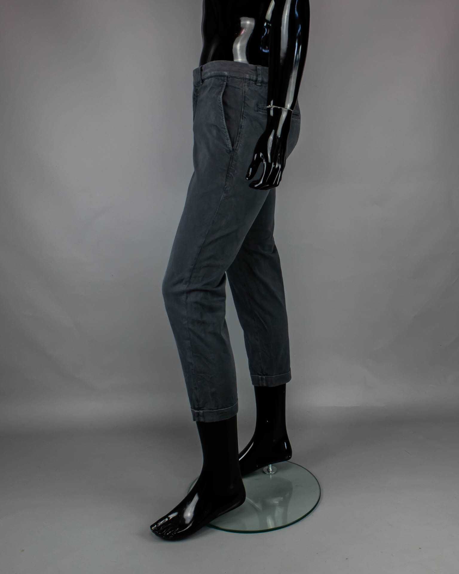 Укороченные брюки чинос Brunello Cucinelli.Размер XS-S