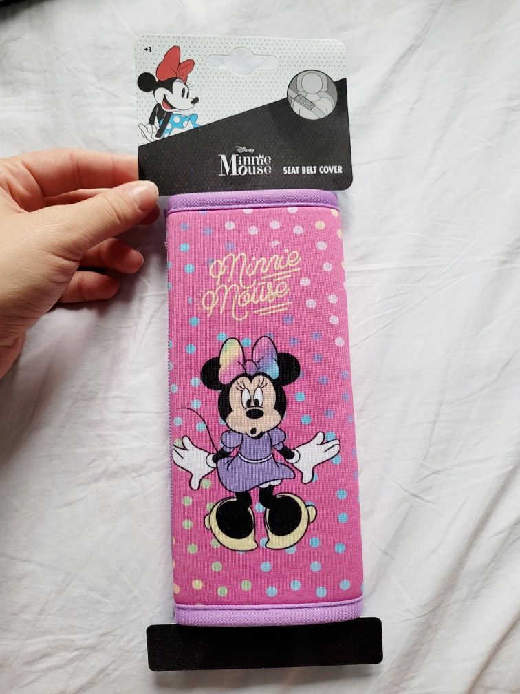 Pokrowiec nakładka na pas samochodowy Disney Myszka Minnie