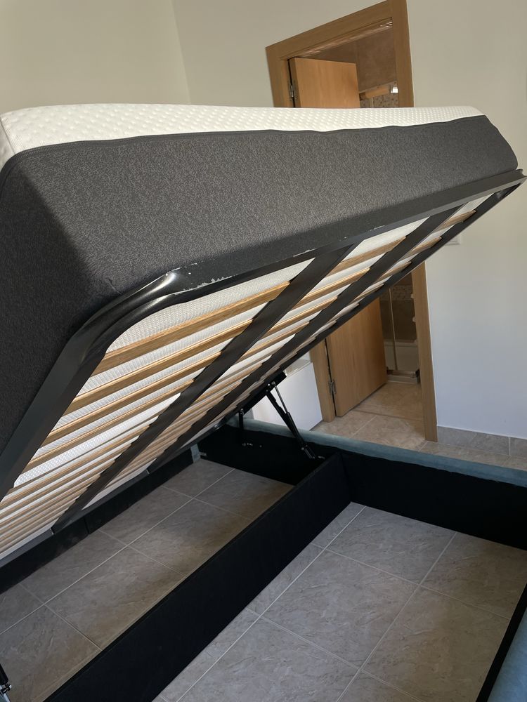 Vendo cama com estrado elevatorio