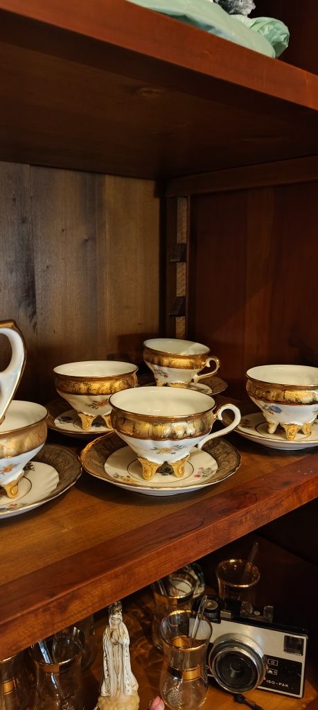 Conjunto de chá vintage