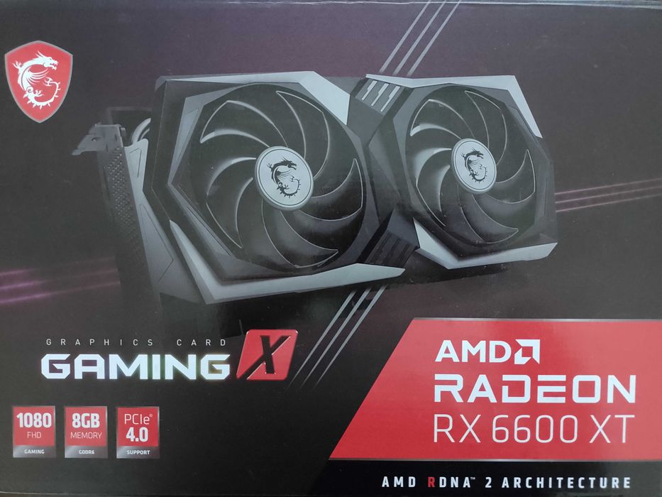 MSI Gaming rx6600xt бв