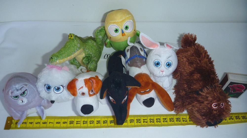 Игрушки макдональдз хлоя гиджет крокодил попугай бадди батя макс дюк с